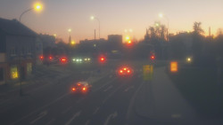 Křižovatka ulic Komenského a Velké Novosady