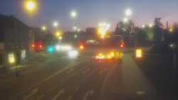 Křižovatka ulic Komenského a Velké Novosady