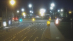 Křižovatka ulic Komenského a Velké Novosady