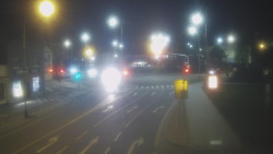 Křižovatka ulic Komenského a Velké Novosady