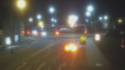 Křižovatka ulic Komenského a Velké Novosady