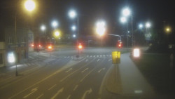 Křižovatka ulic Komenského a Velké Novosady