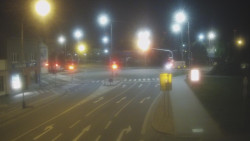 Křižovatka ulic Komenského a Velké Novosady