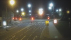 Křižovatka ulic Komenského a Velké Novosady