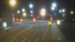 Křižovatka ulic Komenského a Velké Novosady