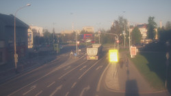 Křižovatka ulic Komenského a Velké Novosady