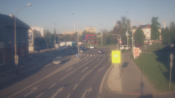 Křižovatka ulic Komenského a Velké Novosady