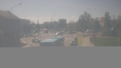 Křižovatka ulic Komenského a Velké Novosady