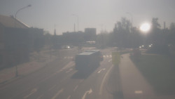 Křižovatka ulic Komenského a Velké Novosady