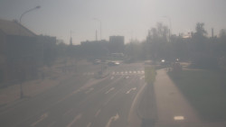 Křižovatka ulic Komenského a Velké Novosady