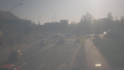 Křižovatka ulic Komenského a Velké Novosady