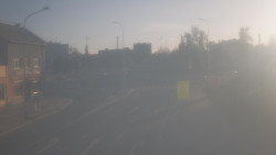 Křižovatka ulic Komenského a Velké Novosady