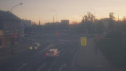 Křižovatka ulic Komenského a Velké Novosady