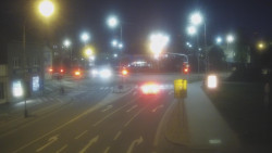 Křižovatka ulic Komenského a Velké Novosady