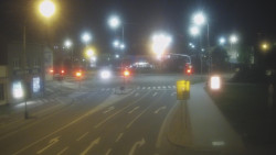 Křižovatka ulic Komenského a Velké Novosady