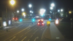 Křižovatka ulic Komenského a Velké Novosady