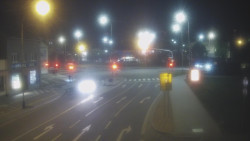 Křižovatka ulic Komenského a Velké Novosady