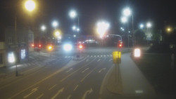 Křižovatka ulic Komenského a Velké Novosady