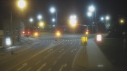 Křižovatka ulic Komenského a Velké Novosady