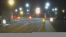 Křižovatka ulic Komenského a Velké Novosady