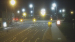 Křižovatka ulic Komenského a Velké Novosady