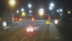 Křižovatka ulic Komenského a Velké Novosady