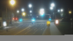 Křižovatka ulic Komenského a Velké Novosady