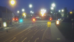 Křižovatka ulic Komenského a Velké Novosady