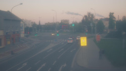 Křižovatka ulic Komenského a Velké Novosady