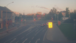 Křižovatka ulic Komenského a Velké Novosady