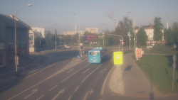 Křižovatka ulic Komenského a Velké Novosady