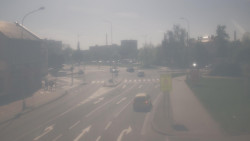 Křižovatka ulic Komenského a Velké Novosady