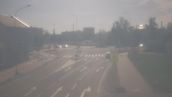 Křižovatka ulic Komenského a Velké Novosady