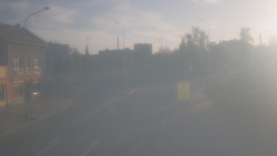 Křižovatka ulic Komenského a Velké Novosady