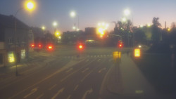 Křižovatka ulic Komenského a Velké Novosady