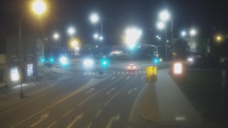 Křižovatka ulic Komenského a Velké Novosady