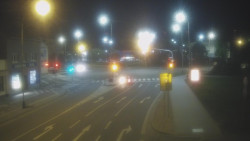 Křižovatka ulic Komenského a Velké Novosady