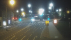 Křižovatka ulic Komenského a Velké Novosady