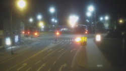 Křižovatka ulic Komenského a Velké Novosady