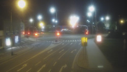 Křižovatka ulic Komenského a Velké Novosady