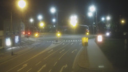 Křižovatka ulic Komenského a Velké Novosady