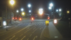 Křižovatka ulic Komenského a Velké Novosady