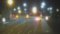 Křižovatka ulic Komenského a Velké Novosady