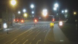 Křižovatka ulic Komenského a Velké Novosady