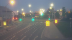 Křižovatka ulic Komenského a Velké Novosady