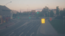 Křižovatka ulic Komenského a Velké Novosady