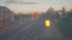 Křižovatka ulic Komenského a Velké Novosady