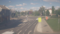 Křižovatka ulic Komenského a Velké Novosady