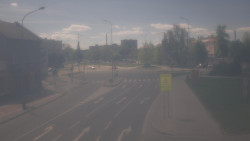 Křižovatka ulic Komenského a Velké Novosady