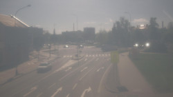 Křižovatka ulic Komenského a Velké Novosady